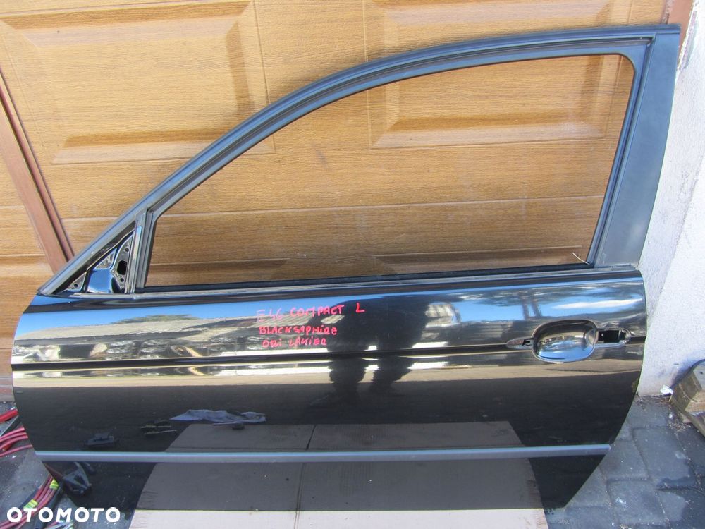 drzwi lewe przód bmw e46 compact blacksaphire - 1