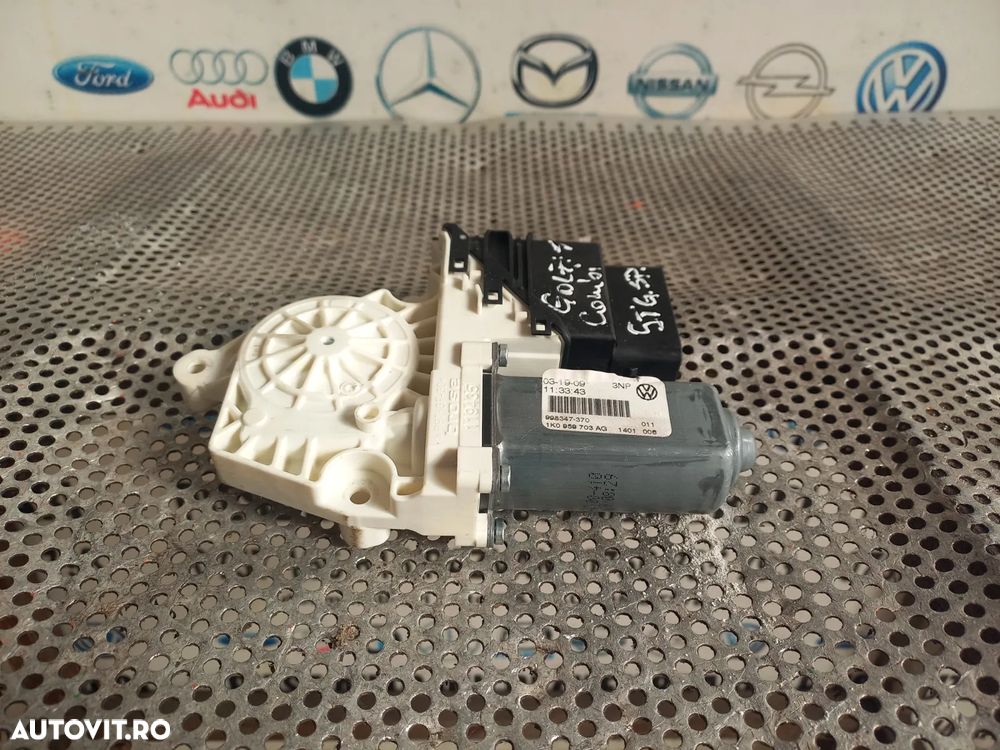 Motoras Macara Geam Stanga Spate Vw Jetta Golf 5 Touran Etc. Cod 1KAG Motor 1.4 Tsi CAX Cutie 6+1 L - 2