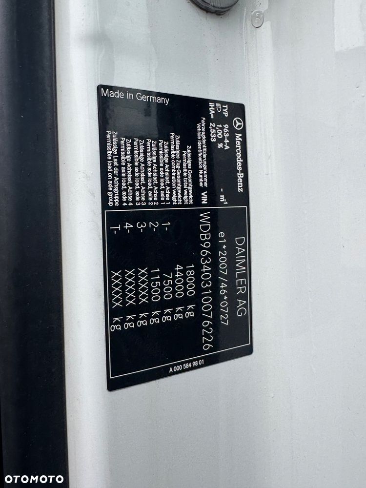 Mercedes-Benz 1845 opony 80% stan bardzo dobry - 23