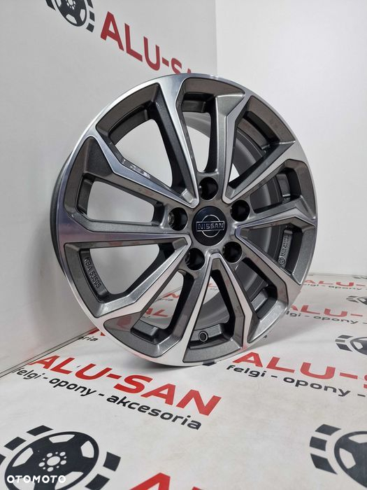 NOWE ALUFELGI NISSAN 16" 5x114,3 Qashqai X-Trail Primera Grafit Poler - 2