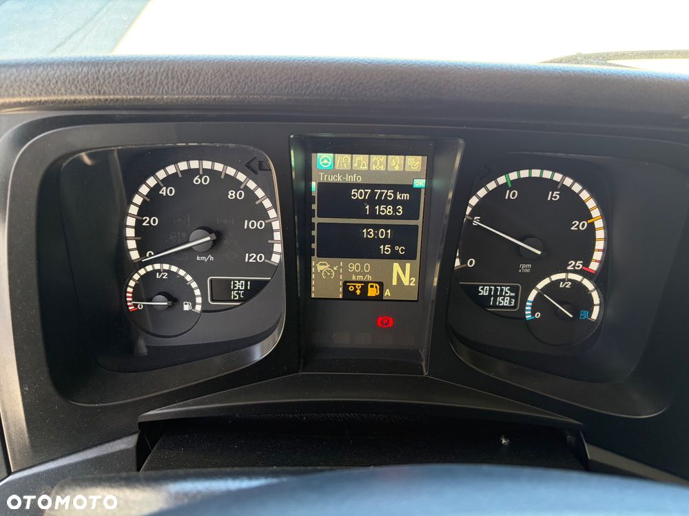 Mercedes-Benz ACTROS ANTOS 2543 6X2 rama do zabudowy oś skrętna 4,9m rozstaw - 14