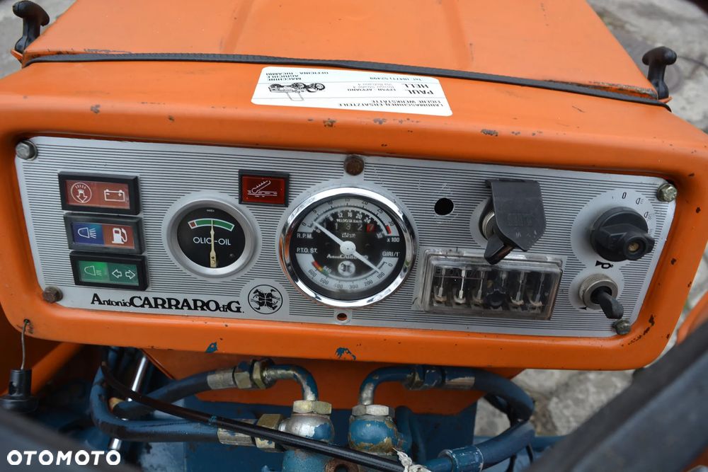 ANTONIO CARRARO UNITRANS Tipo 4800 _SOLIDNY TRAKTOREK 4x4 z PRZYCZEPĄ 3 STRONNA WYWROTKA BLOKADY REDUKTOR BIEGI SZOSOWE TERENOWE-WOM - 28