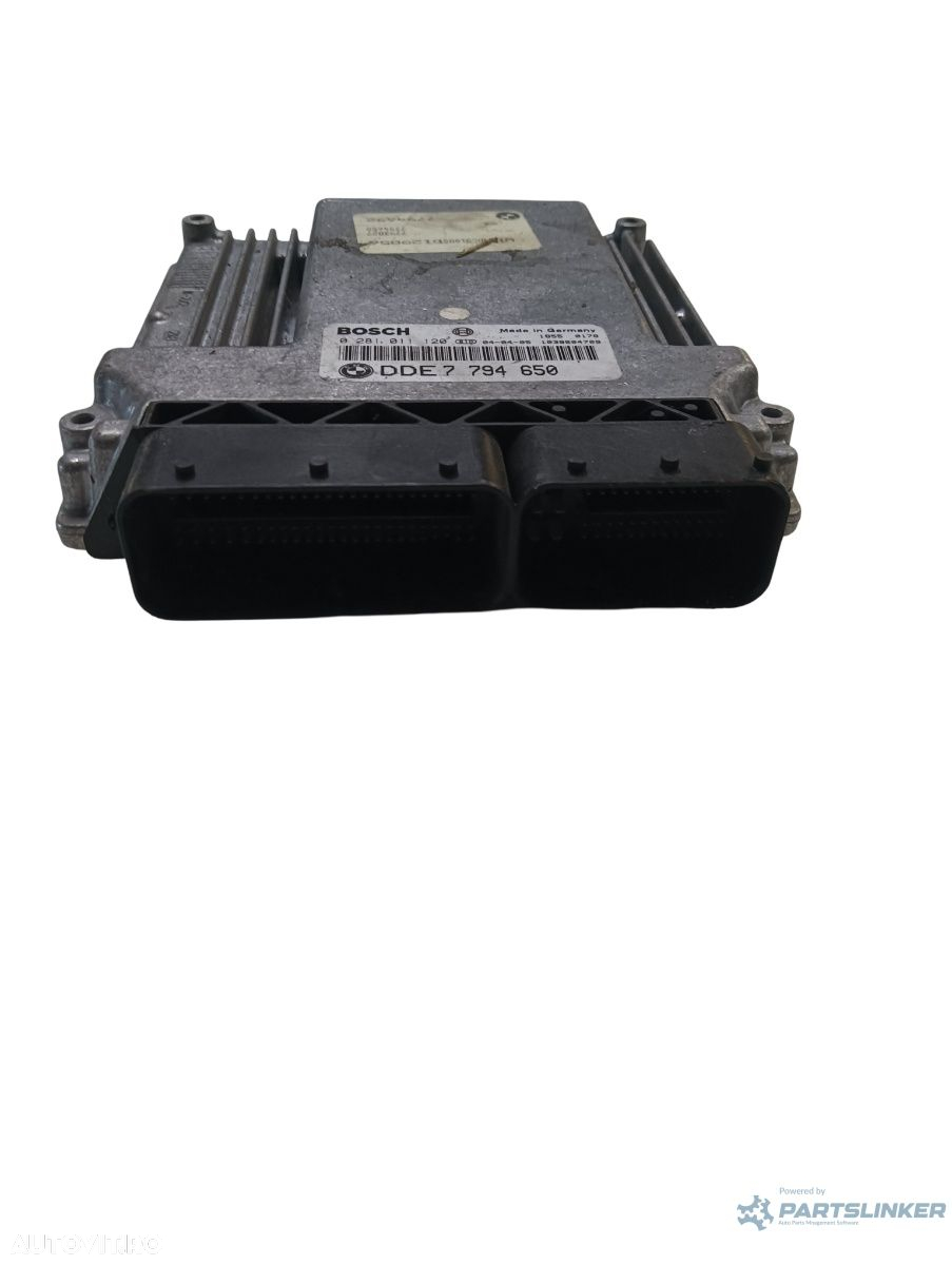 Calculator ecu  BMW 5 E60 2001 - 2010 0281011120 Dde7794650 - 2