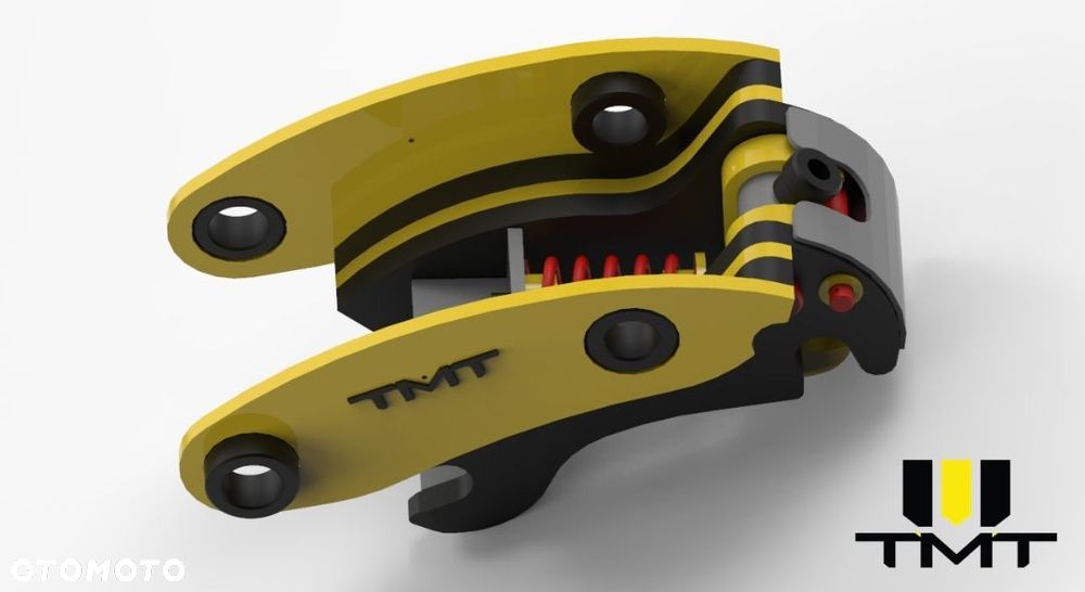 Szybkozłącze mechaniczne z JCB na Caterpillar CAT przejściówka redukcja adapter - 6