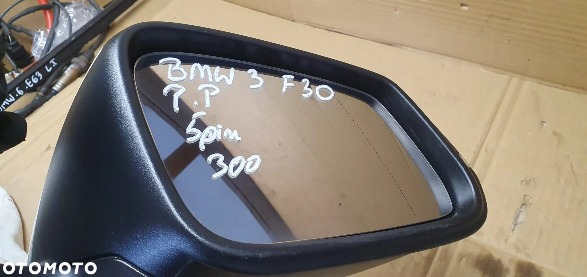 Lusterko zewnętrzne prawe 5 PIN BMW 3 F30 300 Europa - 11