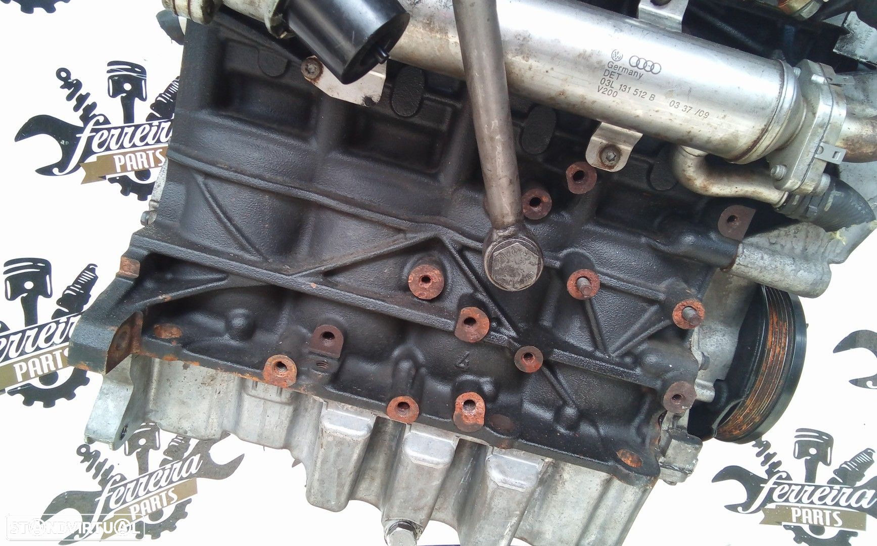 Motor Golf VI 2.0 TDI  REF: CBAB - 4