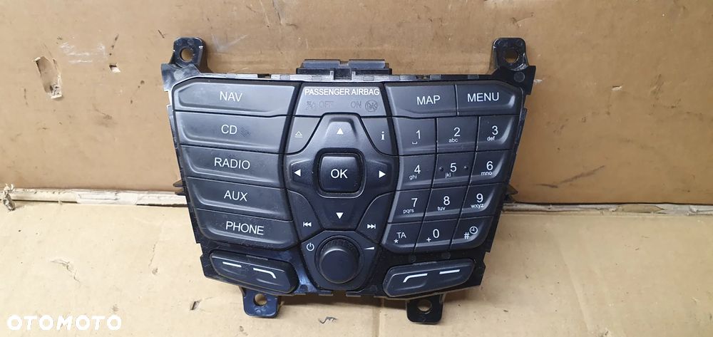 Przełączniki panel sterowania radia Ford Transit Custom MK8 BK2T-18K811-CC - 1
