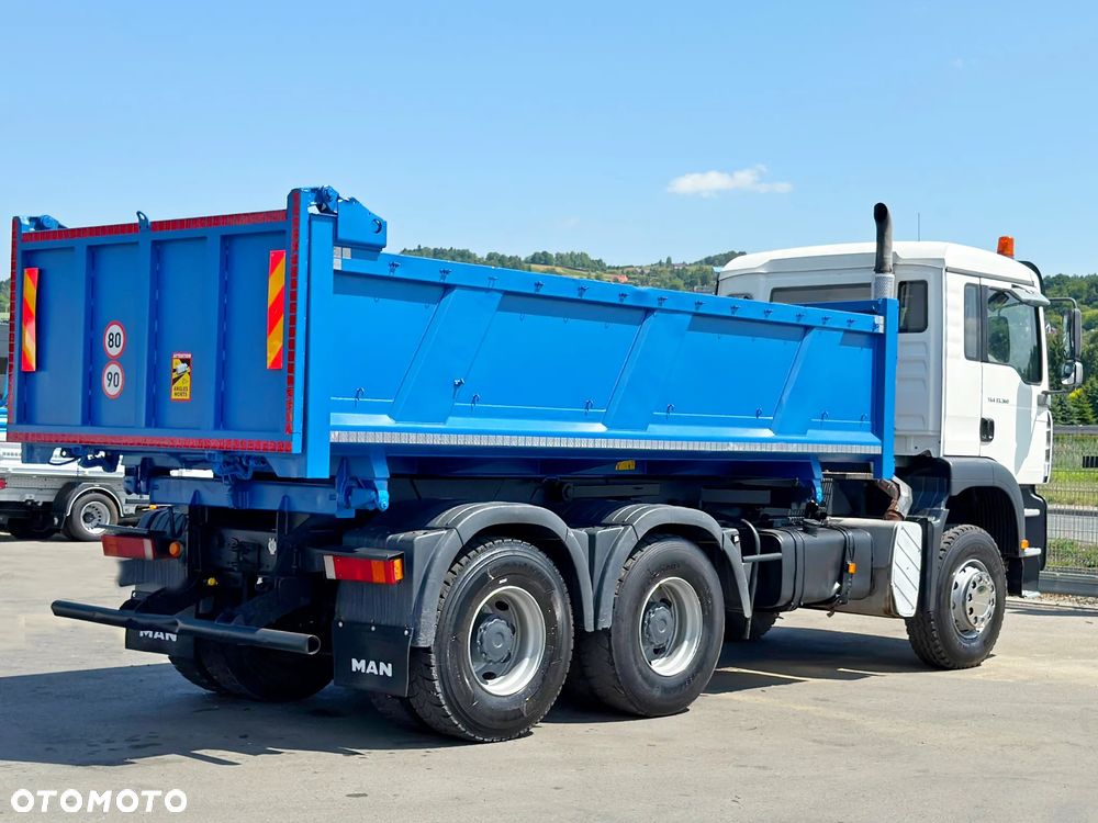 MAN TGA 33.360 * WYWROTKA 5,20 m + BORDMATIC * 6x4 * STAN BDB - 8