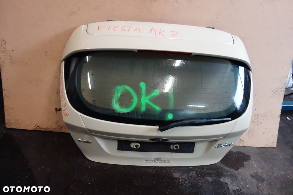 KLAPA BAGAŻNIKA FORD FIESTA MK7