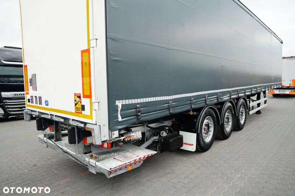 Fruehauf / FIRANKA / STANDARD / WINDA 2 000 kg / MOCNA PODŁOGA SZYNA DESKA / OSIE SAF - 13