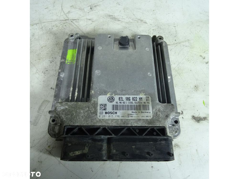 VW TIGUAN 2.0TDI 170KM STEROWNIK 03L906022HM - 1