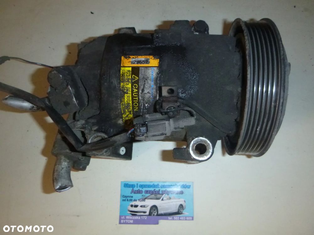 Nissan Almera N16 1,5 16V sprężarka klimatyzacji 2J552 - 1