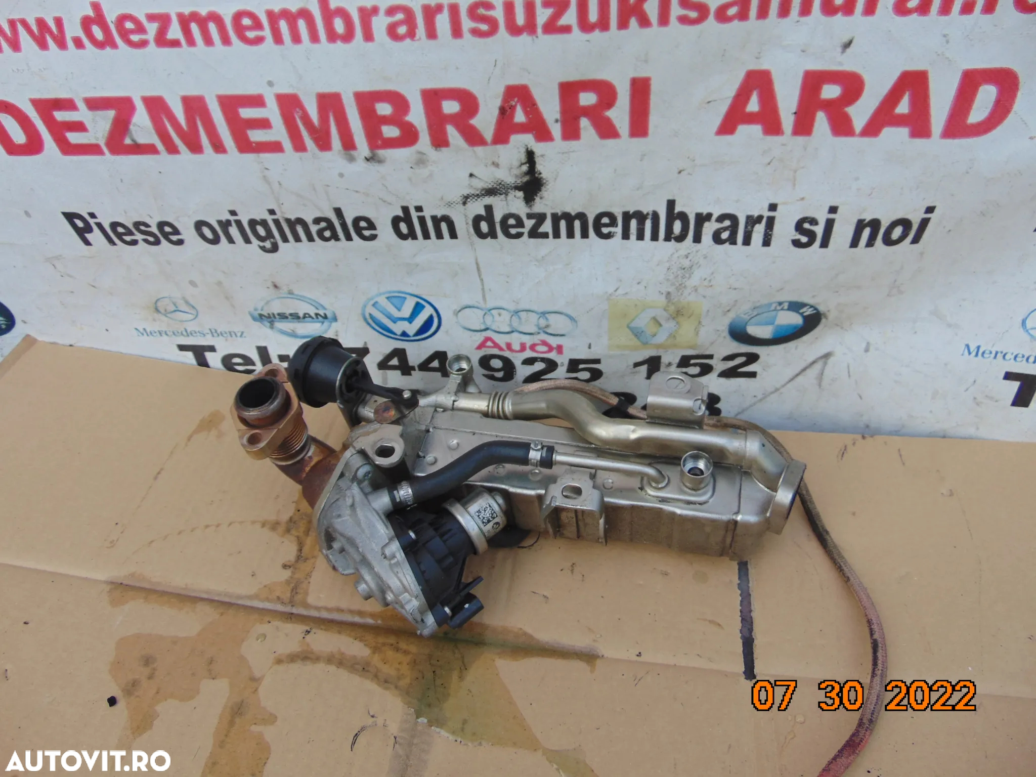 Racitor gaze CU Supapa EGR BMW 2.0 euro 6 bmw f20 f21 f22 f23 f30 f31 f32 f33 f34 f10 f11 g30 g31 g - 2