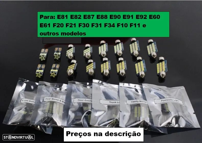 Capas retrovisor preto piano ou efeito carbono BMW séries 1 2 3 e 4 - 28