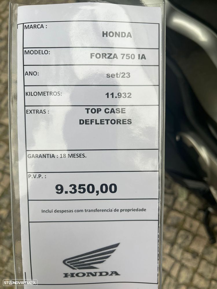 Honda Forza 750 IA - 12
