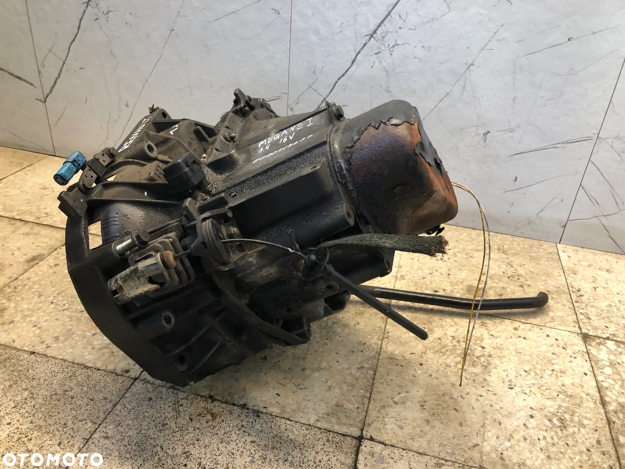 skrzynia biegów renault megane i 1.4 16v 7700113677 - 4