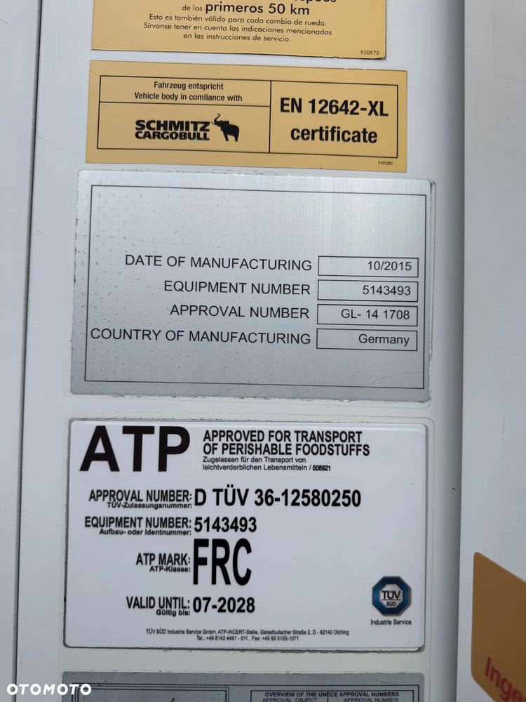 Schmitz Cargobull Chłodnia ,Doppelstock, Thermo King SLXe 300, Kwiatowa 2,50m - 37