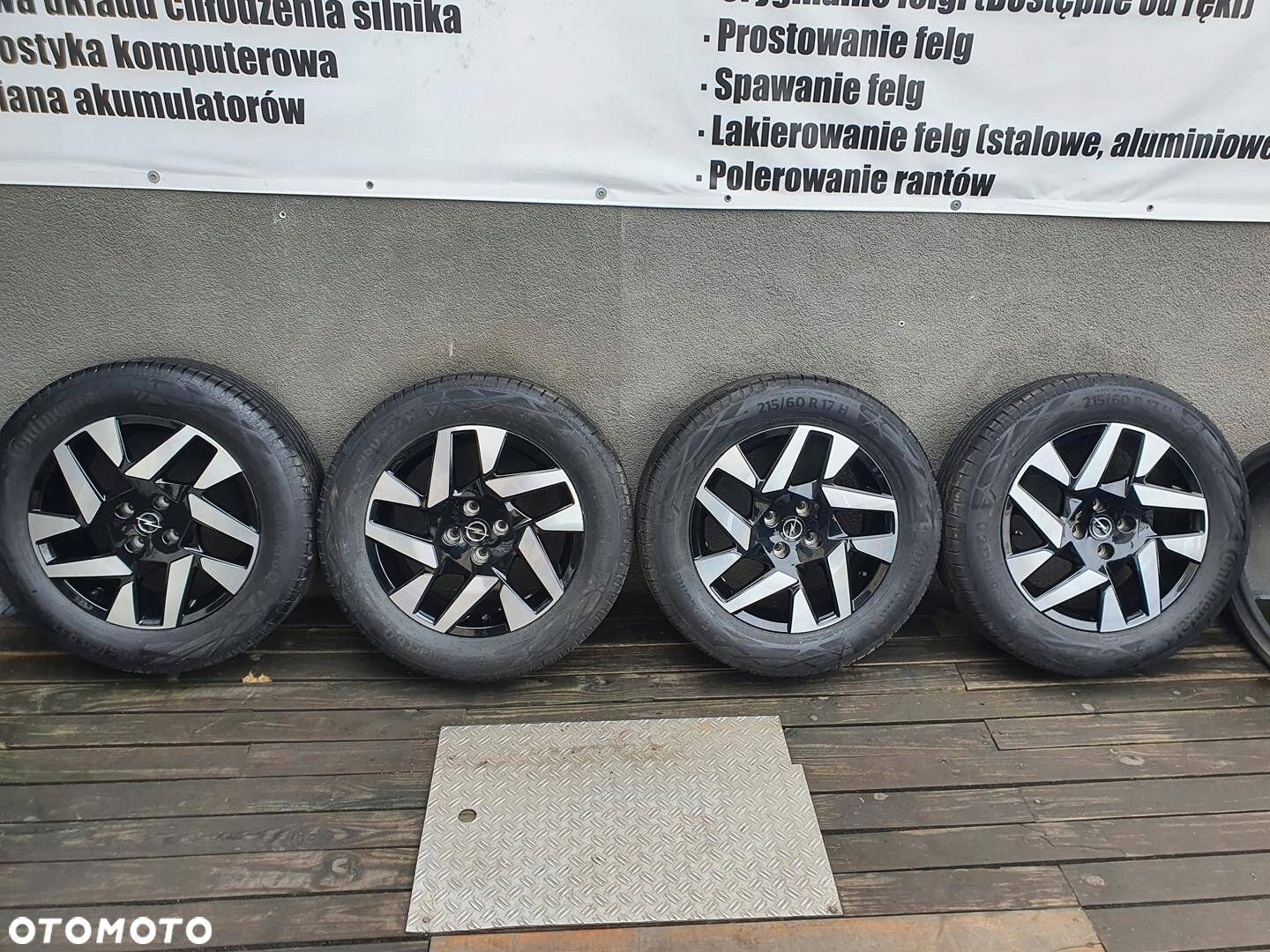 Oryginał koła 215/60R17 Opel Mokka DS3 4x108 Continental lato - 1