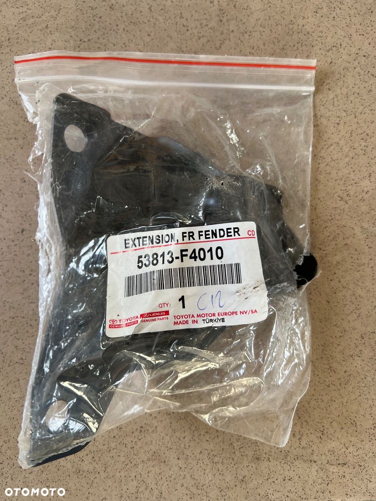 mocowanie błotnika prawego TOYOTA C-HR CHR 2016-2023r 53813-F4010 - 5