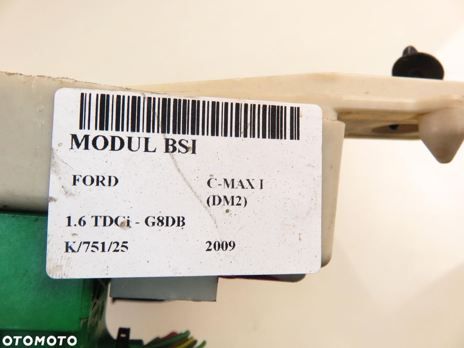 BSI FORD C-MAX I (DM2) 1.6 TDCi - G8DB 7M5T14A073DE - 2