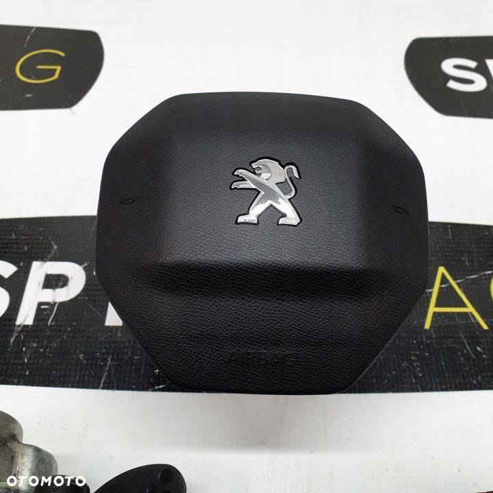 PEUGEOT RIFTER ZAŚLEPKA PODUSZKA POWIETRZNA KIEROWCY PASAŻERA AIR BAG PASY AIRBAG - 2