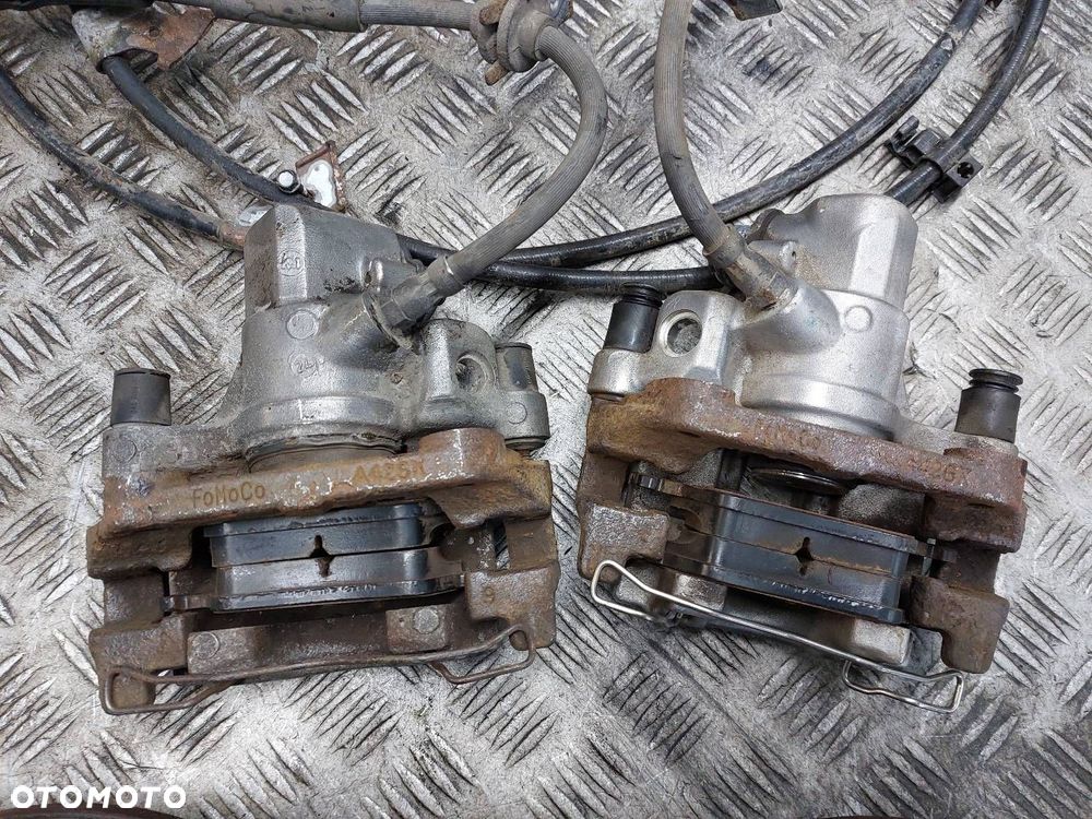TARCZE HAMULCOWE TYŁ + KLOCKI + ZACISKI FORD FOCUS MK3 - 8