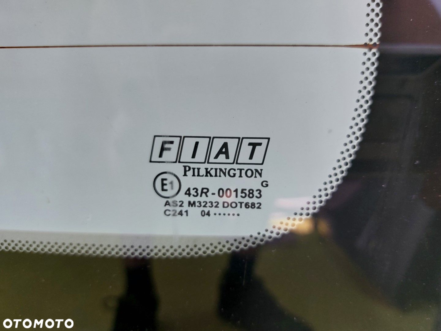 Klapa tył tylna SZYBA Fiat Panda II 2003-2013R KOD LAKIERU 541 - 4