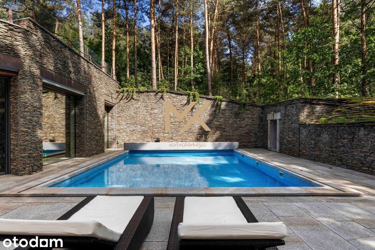 Ekskluzywna rezydencja- basen/prywatne SPA/ ogród zimowy/las