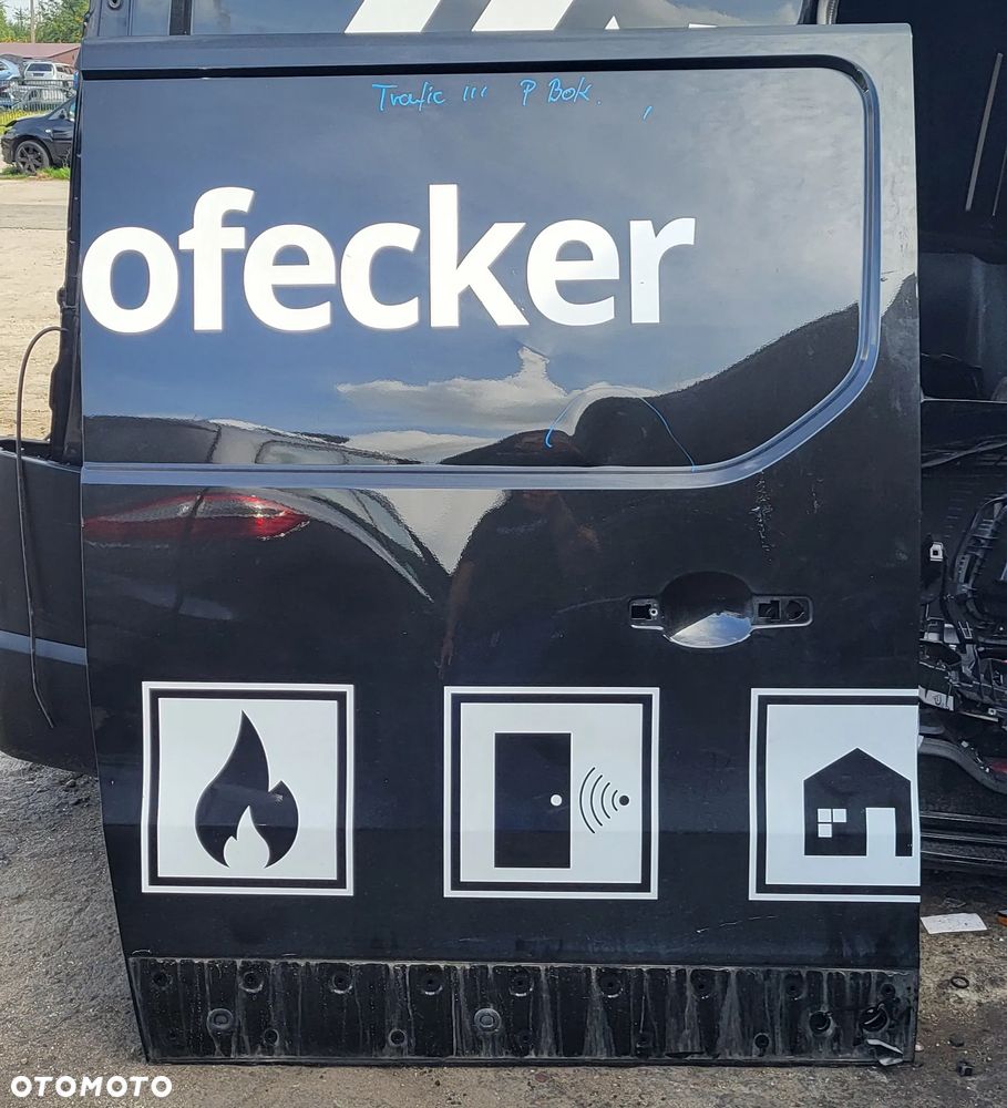 RENAULT TRAFIC III LIFT 23r DRZWI PRZESUWNE PRAWE - 1