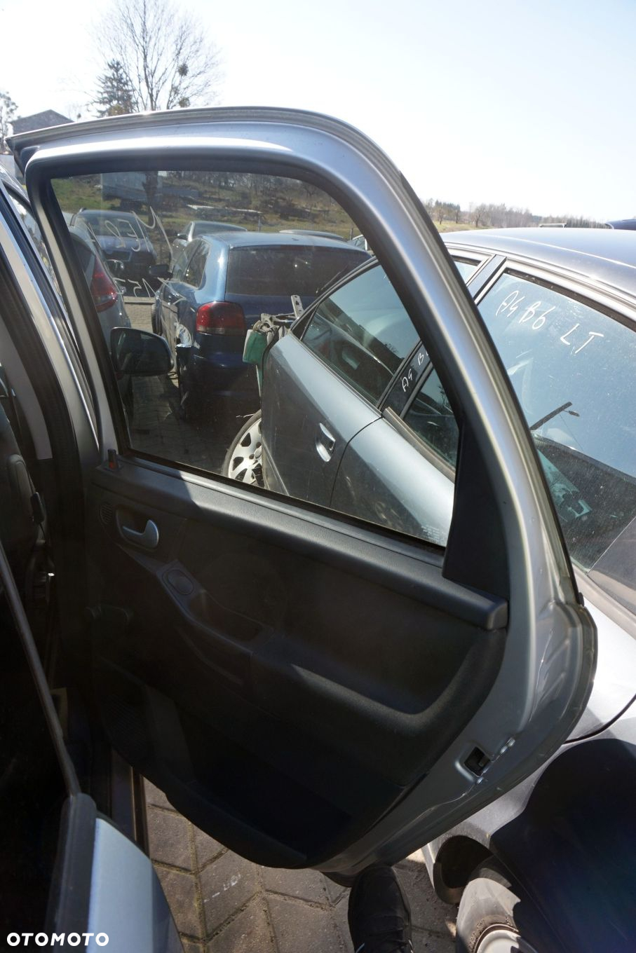 DRZWI TYLNE PRAWE MERIVA A Z157  SREBRNY OPEL 2003-2005 - 8