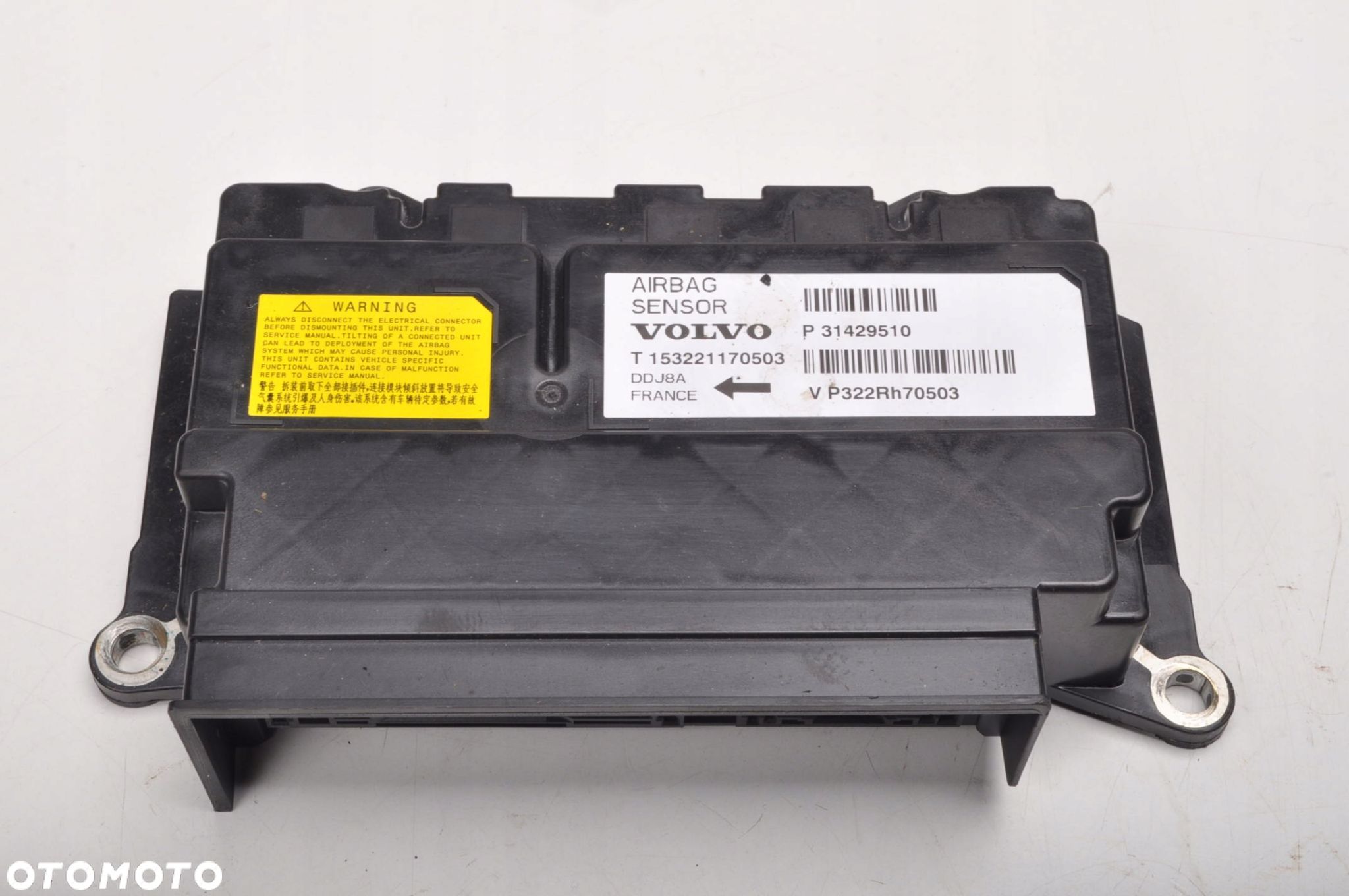 VOLVO V40 II SENSOR PODUSZEK AIRBAG 31429510 - 1