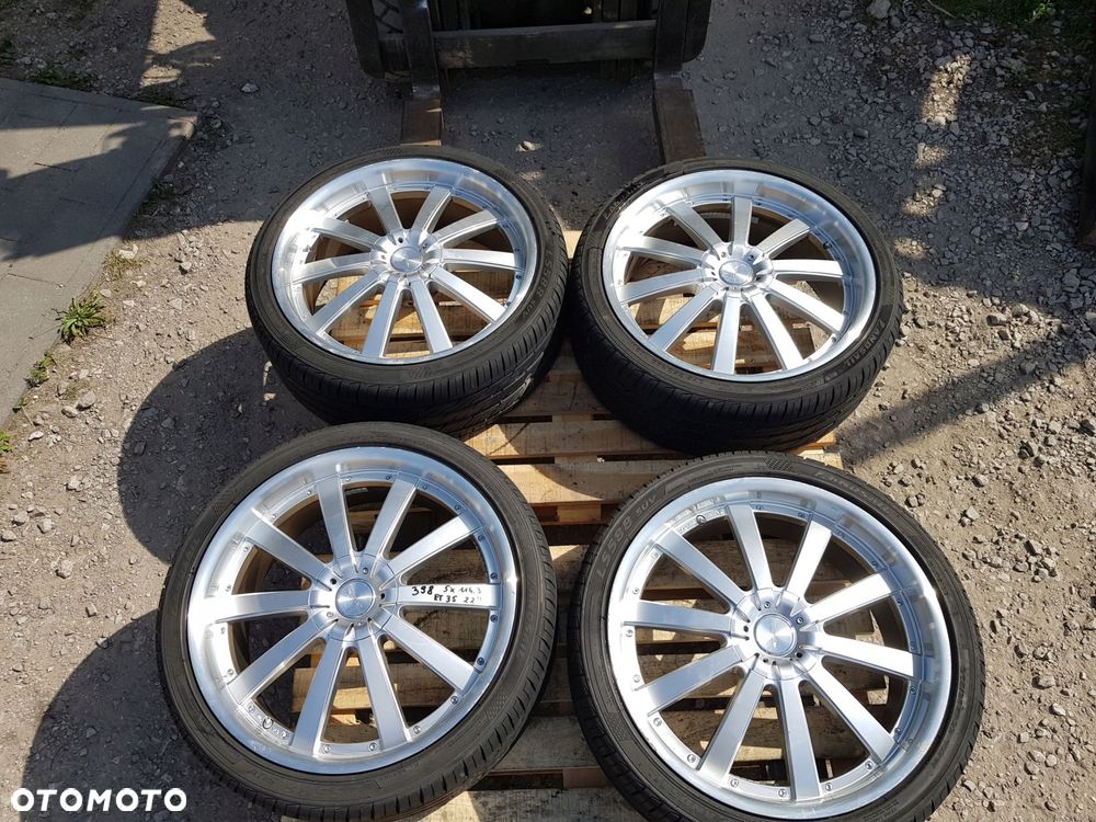 alufelgi koła c853 9.0''x 22'' 5x114.3 et 35 265/35 r22 - 2