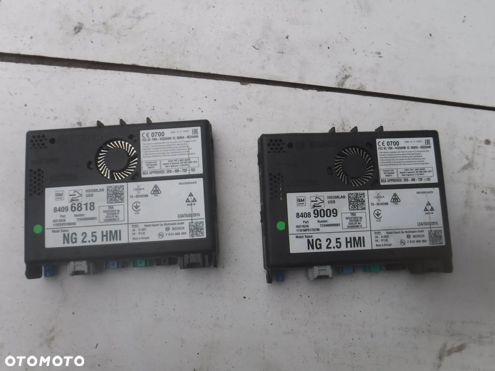 Opel Astra K modul nawigacji radia sterownik 84096818 - 1