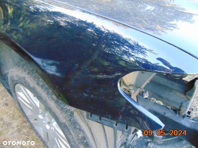 BMW 7 E65 przed LIFT prawa strona BŁOTNIK PRAWY w kolor 317 orientblau metallic - 6