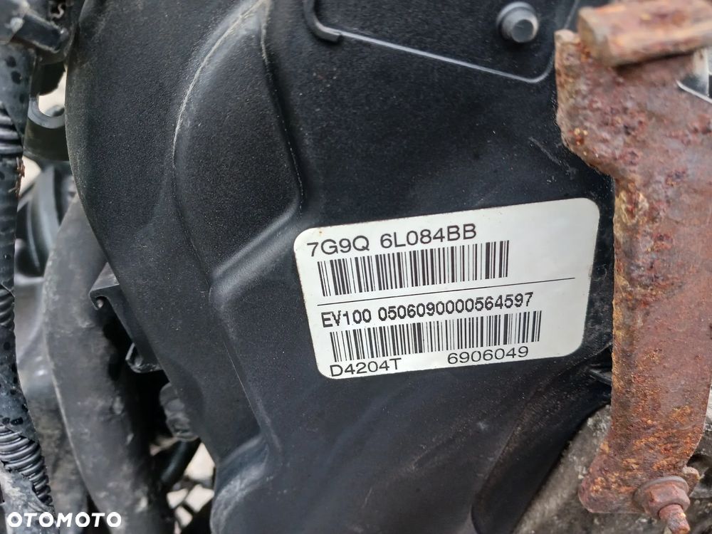 Silnik kompletny 2.0 TDCI AZBA AZBB AZBC 96kw 130 KM Ford Mondeo Mk4 C-max S-max AZBA 7G9Q D4204T wtryski pompa wtryskowa alternator kolektor turbina turbosprężarka GWARANCJA CENA ZA SŁUPEK - 8
