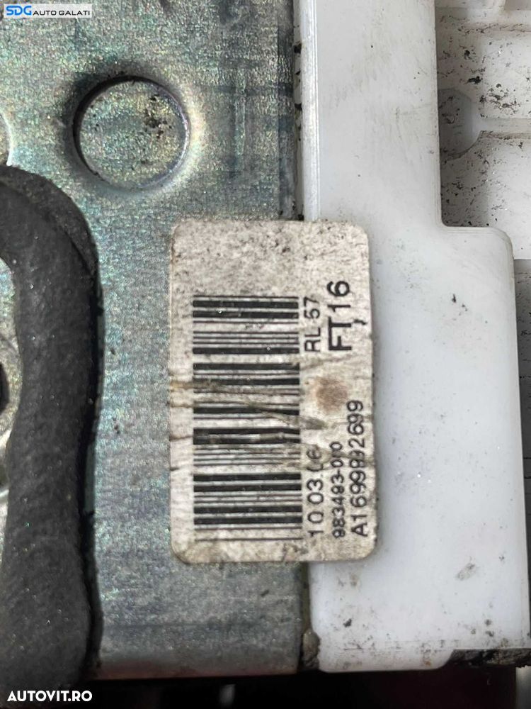 Broasca Incuietoare pentru Usa Portiera Stanga Spate Mercedes W169 Clasa A Class A160 A180 A200 2005 - 2012 Cod 1697302135 A1699992699 [C5858] - 2