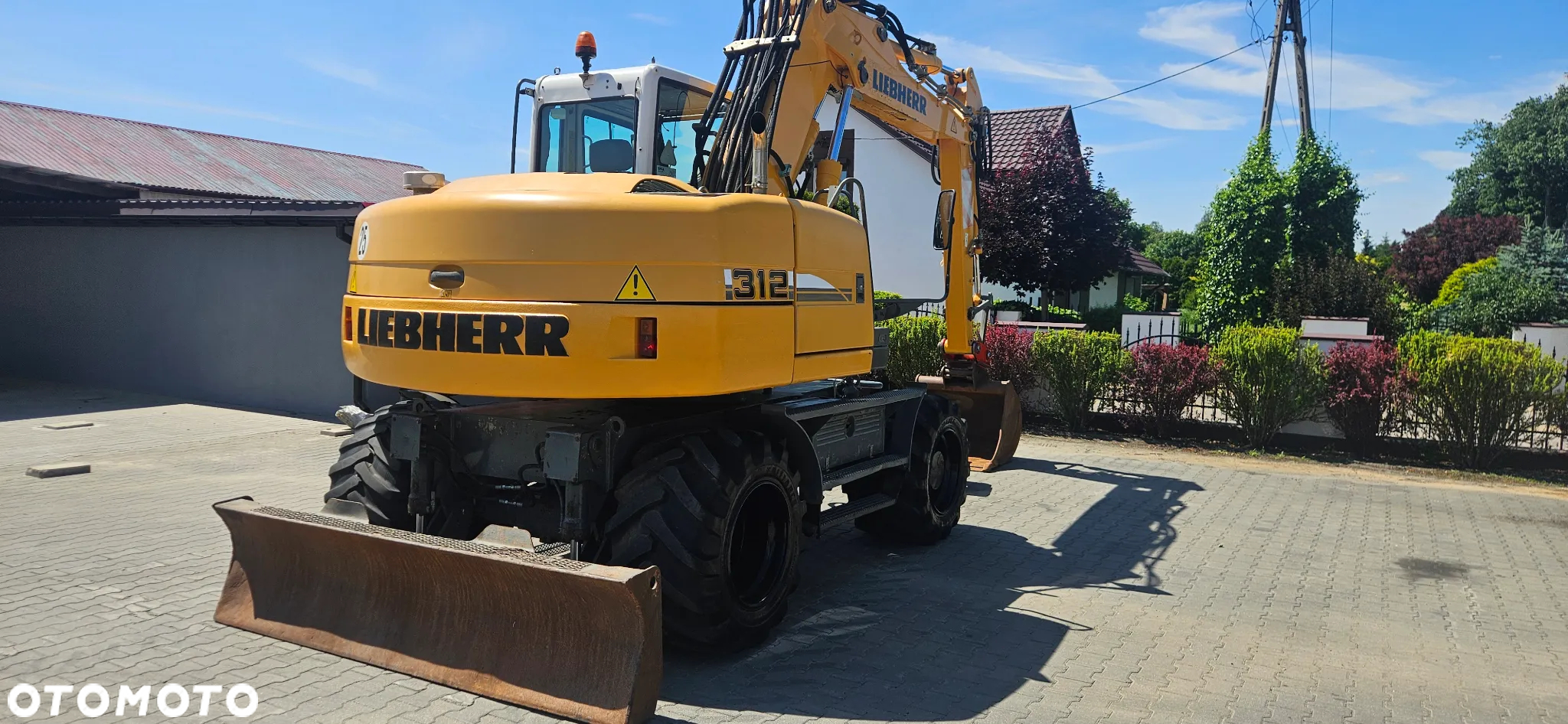 Liebherr A312 11 tys. Mtg centralne smarowanie z Niemiec! 2 łyżki - 5