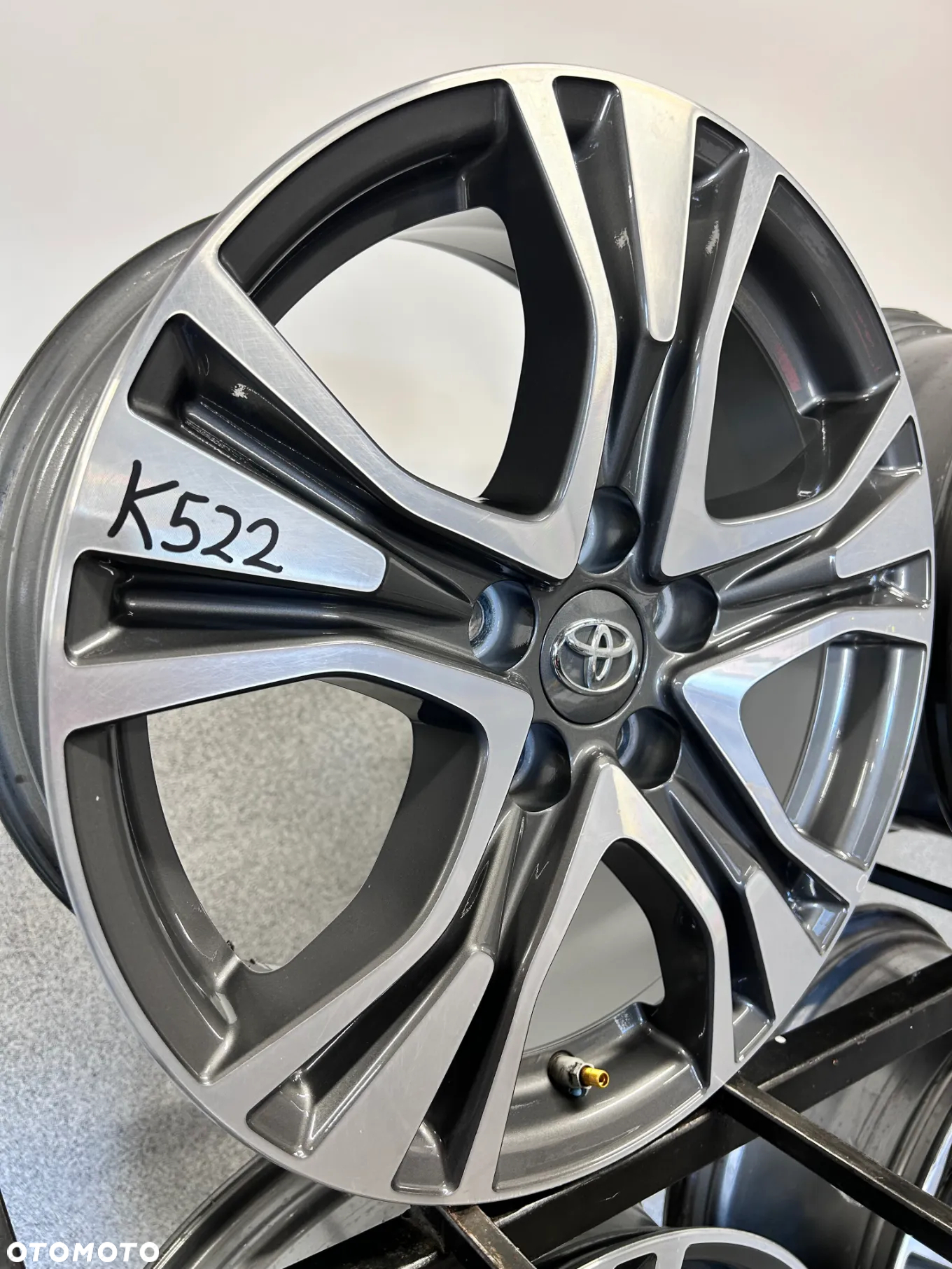 4 FELGI ALU. TOYOTA  RAV 4, AVENSIS 17'' +TPMS  7J ET39 - 3