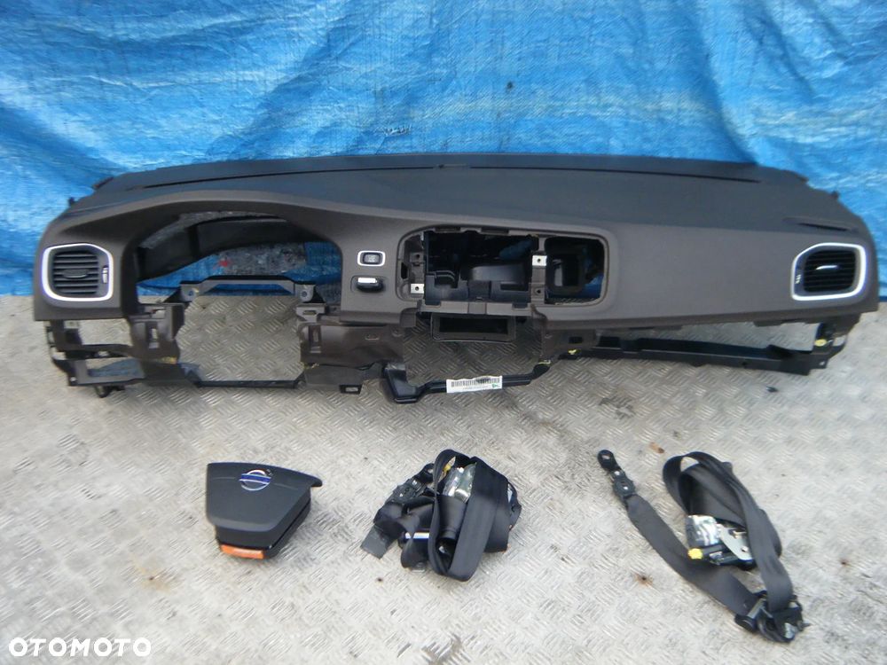 VOLVO V60 S60 I DESKA KONSOLA AIRBAG PODUSZKI PASY KOMPLET ORYGINAŁ EKSPRESSO  =RADOM