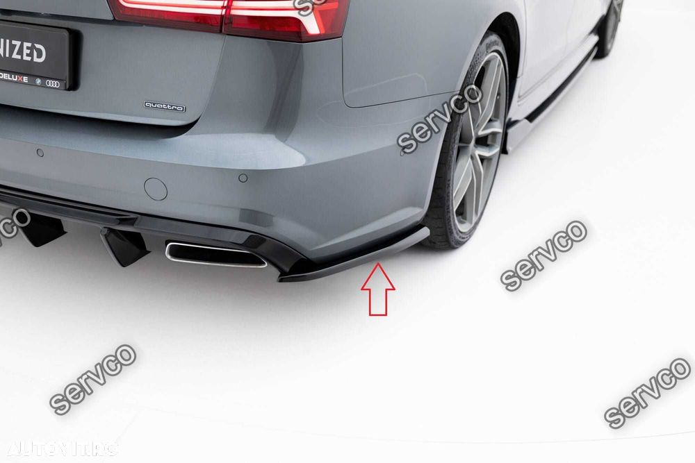 Prelungire bara spate Audi S6 / A6 S-Line/ 2014-2017 v24 Maxton Design - 2