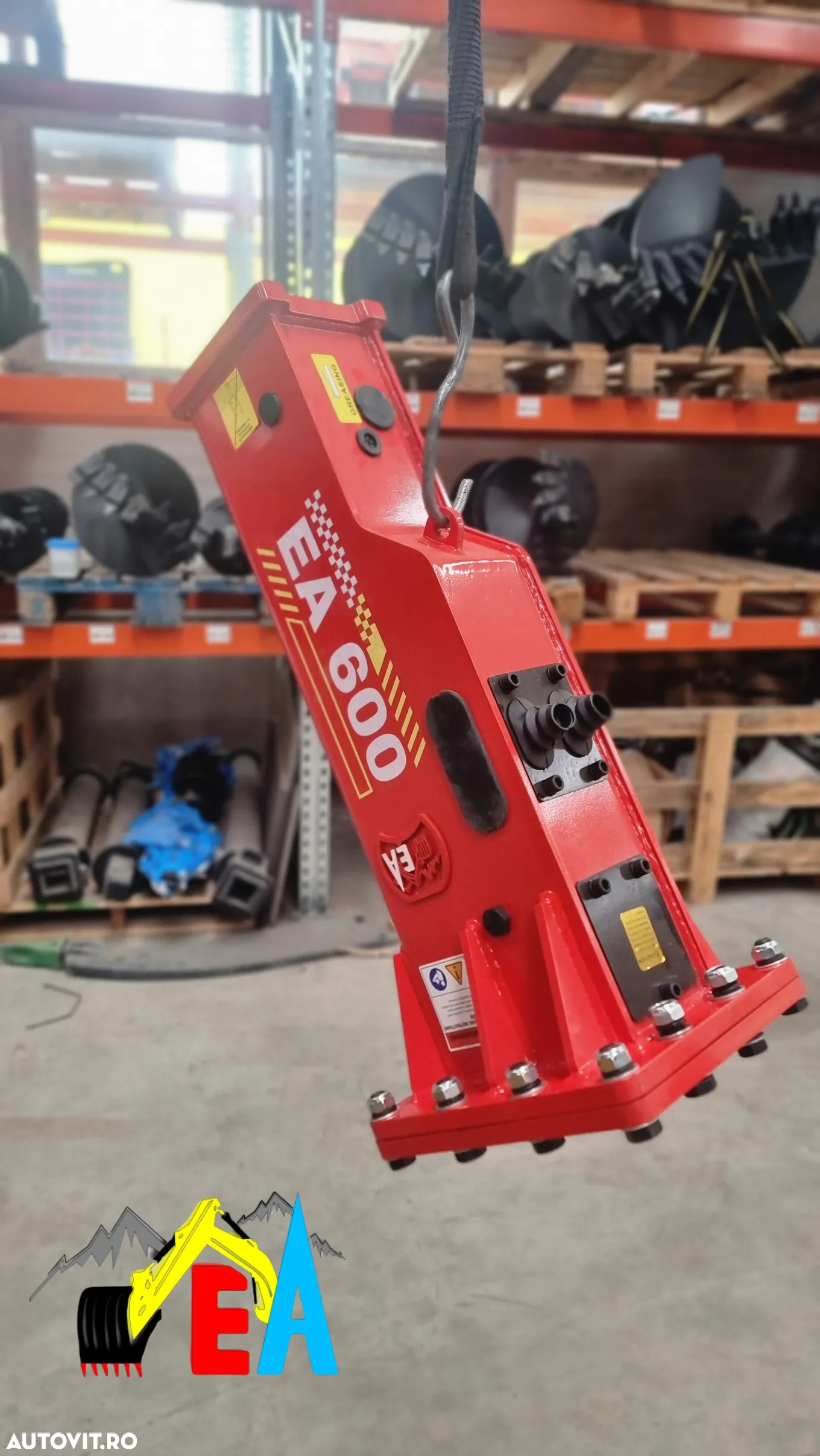 Picon Ciocan Hidarulic pentru excavator 4 - 6 tone - 5