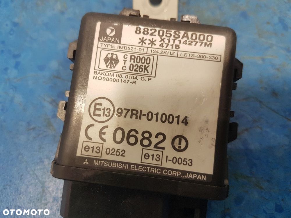SUBARU FORESTER II MODUŁ IMMOBILIZERA 88205SA000 - 1