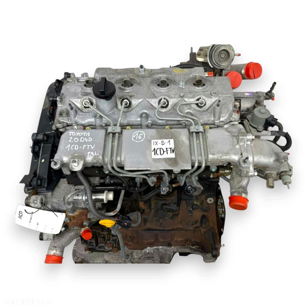 SILNIK 1CD Toyota Corolla E12 2.0 D4D 116KM diesel 1CD-FTV 140 322km - 3