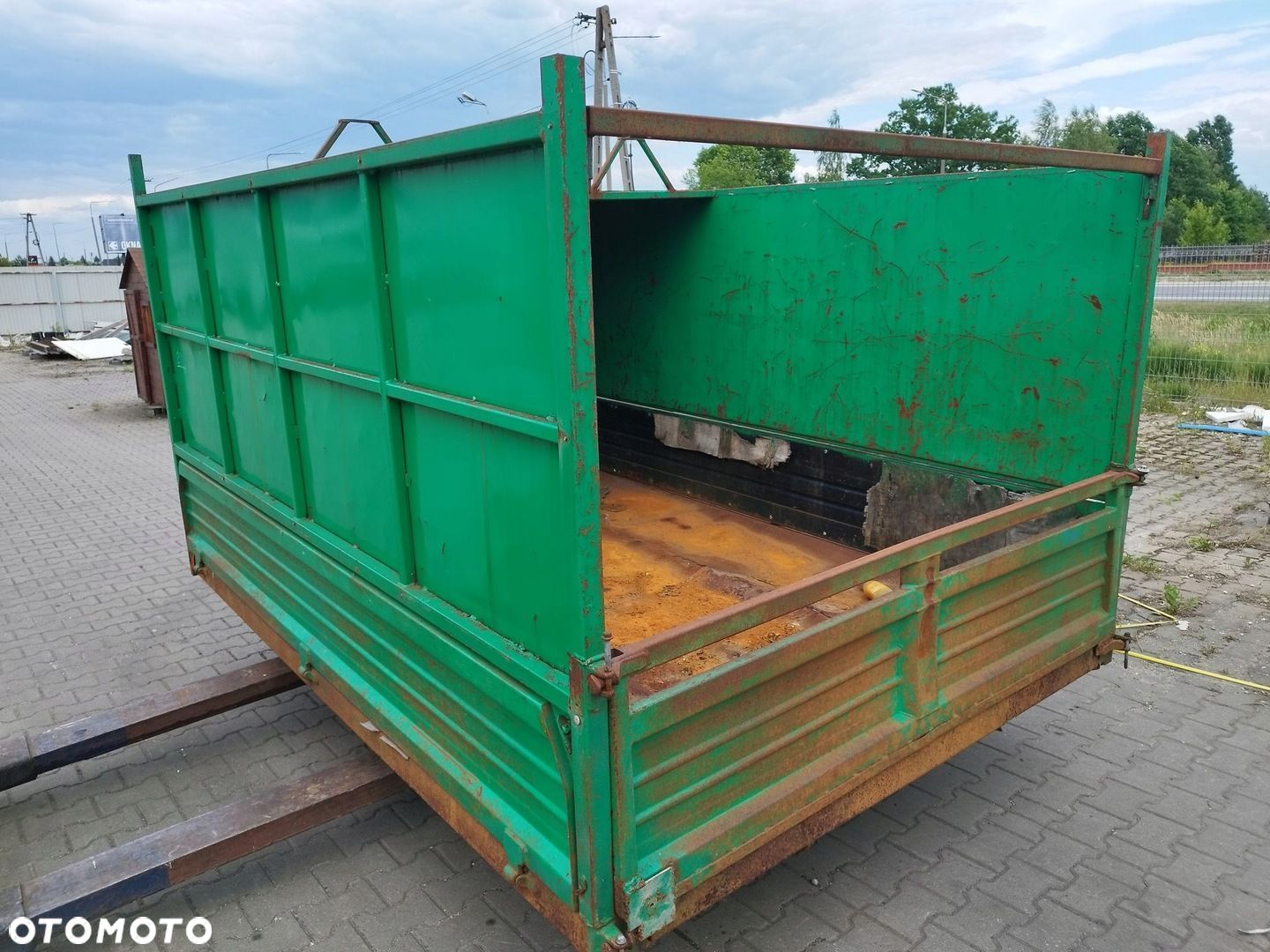KIPER ZABUDOWA PAKA SKRZYNIA LADUNKOWA 290CM X 206 CM - 1