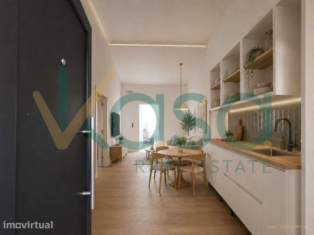 Moradia T2 Totalmente Remodelada com Logradouro Privativo Barreiro - Grande imagem: 2/12