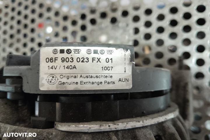 Alternator 06F903023FX Volkswagen VW Golf 5 [2003 - 2009] Variant wag - 3