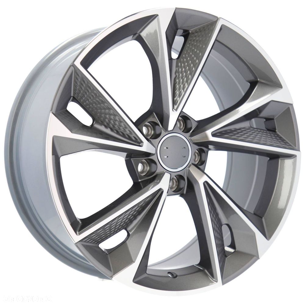 4x Felgi 18 m.in. do AUDI A3 8P 8Y 8V A4 B6 B7 B8 B9 A6 C5 C6 C7 C8 Q3 Q5 S-line - B1566 (FBX008) - 2