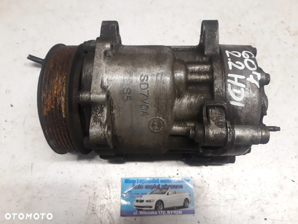 SPRĘŻARKA KLIMATYZACJI PEUGEOT 607 2,2 HDI  2003r  SD7VCA