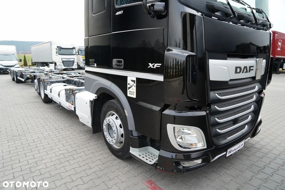 DAF XF 480 / BDF / ZESTAW TANDEM / SSC / I-PARK COOL / OŚ PODNOSZONA / WECON - 8