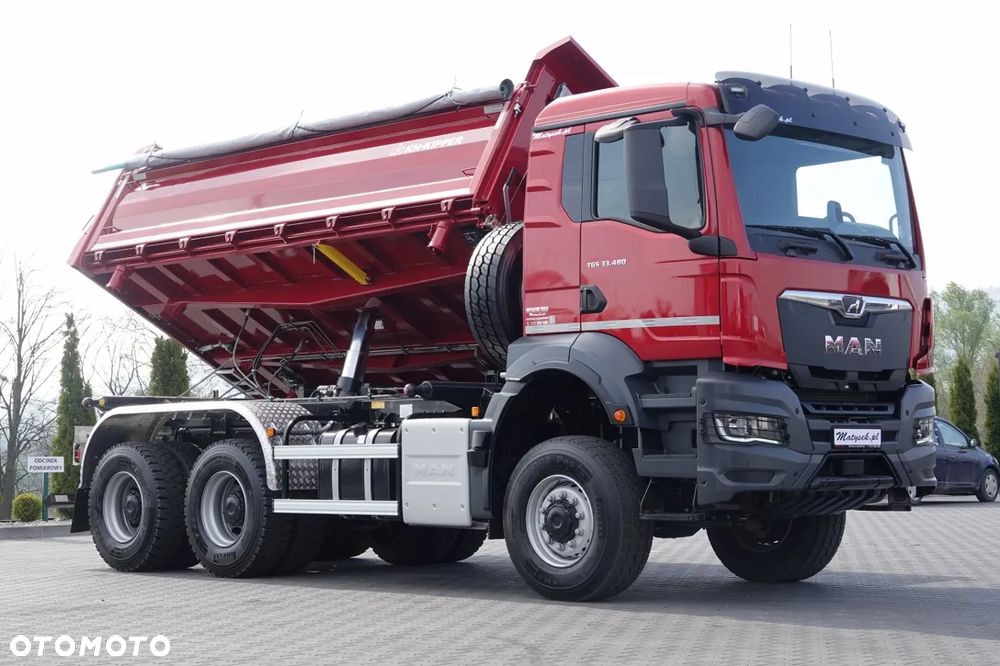 MAN TGS 33.480 / 6X6 / WYWROTKA 3 STRONNA / BORDMATIC / KH KIPPER / AUTOMAT / HARDOX  / BOGATA OPCJA / FABRYCZNIE NOWY / 2026 - 16